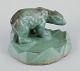 Michael Andersen, Bornholm. Bowl with walking polar bear.