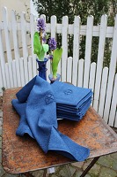 item no: Servietter blå nr.3