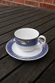 Magnolia Blue Danish porcelain, settings coffee cups with saucers.