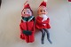 2 old pixies with the arms around the legs
From the 1960-years
H: about 12,5cm
In a very good condition