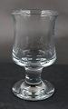 Ship's glassware by Danish Holmegaard, white wine glasses 12cm.