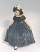 Royal Copenhagen. Porcelain figure. Dancing girl. Model 2444. Height 21 cm. (4 
quality)