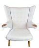 Papa Bear Chair - Model AP 19 - Light gray Hallingdal fabric - Teak nails - Hans 
J. Wegner - P.P Møbler
Excellent condition
