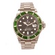 Rolex Kermit. Rolex Submariner 16610LV Kermit solgt fra tysk AD april 2006. Leveres med box og papirer. D:40mm