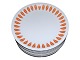 Lyngby Lotus
Orange middagstallerken 24,0 cm.