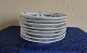 Empire Danish B&G porcelain, set of 8 cake plates 14cm from 1915-1948.
