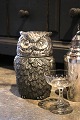 Delicious Italian ice bucket designed by Mauro Manetti in the shape of an owl, 
silver-plated tin from the 60s...