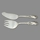 Cohr; A fish serving set of sterling silver
