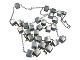 Georg Jensen sterling silver
Aria necklace with square silver cubes