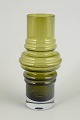 Tamara Aladin for Riihimäen Lasi, mouth-blown art glass vase.