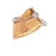 Per Borup ring i 14kt guld med diamant på ca 0,1ct. ...