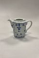 Danam Antik præsenterer: Bing og Grøndahl Blåmalet Musselmalet Hotel med Logo Kaffekande No. 820