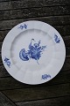 Blue Flower Angular Danish porcelain, round serving dishes 33.5cm