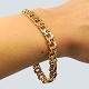 A bracelet of 14k gold, w. 8 mm