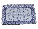 Blue Fluted Full LaceLarge and very are tray 40.8 cm.