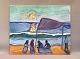 Bjarne Jehn Solnedgang ved havet