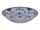 Blue Fluted Half LaceSmall rare dish 15.9 cm.