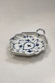 Royal Copenhagen Musselmalet Riflet Bladformet Asiet No. 144