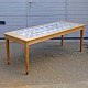 Sofabord med antikke Delft kaklereg162,5 cm*intet ...