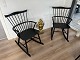 MR Retro Design präsentiert: 2 Stück FDB J52G Schaukelstühle – schwarz. Neupreis: 15.998,-. Verkauf nur ...