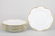 Haviland & Co Limoges, sæt af syv middagstallerkener.