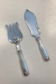 Musling Fiske Serveringsbestik i Sølv