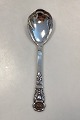 Grann og Laglye Sølv Ornamental Serveringsske med Rav