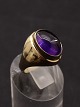 8 karat guld ring  med ametyst