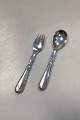 Danam Antik presents: Georg Jensen Silver Viking Salad Set No. 136