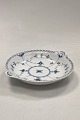 Royal Copenhagen Musselmalet Halvblonde Rundt Fad No. 709