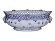 Antik K presents: Blue Fluted Full LaceLarge jardiniere 39 cm.