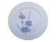 Royal CopenhagenArt Nouveau luncheon plate with blue chicory  21.5 cm.
