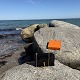 Hermès selskabstaske med forgyldt kæde.