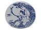 Bjorn Wiinblad art potteryBlue plate - Evening