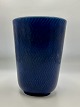 Blå Marselis Alumina Denmark Vase H: 16,5cm, 11,5cm