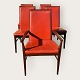 Dyrlund Stole 5 stk.Palisander / læderSamlet 2800kr