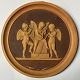 Bertel Thorvaldsen for P. Ipsen: Plaque with the motif "Angels Playing Music"