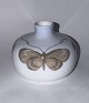 Art nouveau: Miniature with butterflies from Royal Copenhagen