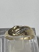14kt guld Vintagering med DiamantStørrelse 56
