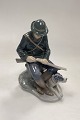 Royal Copenhagen Figur - Jæger med Hund No. 1087