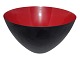 Herbert KrenchelStor mørkerød krenitskål 25 cm.