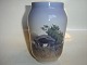 Royal Copenhagen Vase, With DolmenDec. Number 2316-108Height 17 cm.