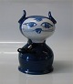 Wiinblad Money Box 1969 18 cm The blue ManufactoryBlue Cat