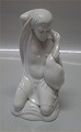 Royal Copenhagen figurine 1857 RC Girl with Goose 17 cm Michael Pedersen for Aluminia 4017-1253 ca.  1924