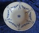 Empire Danish B&G porcelain, large deep plates or soup plates 24cm