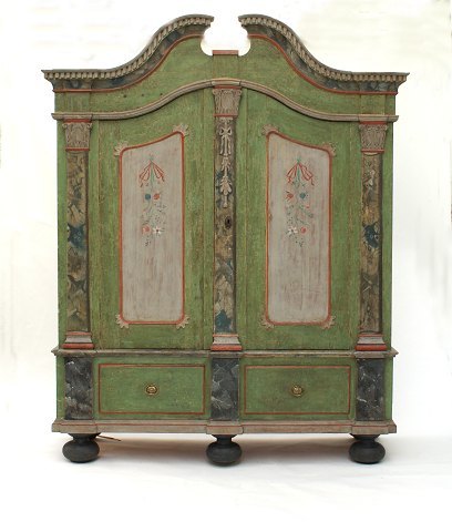 Original decorated cabinetManifactured in North Schleswig
