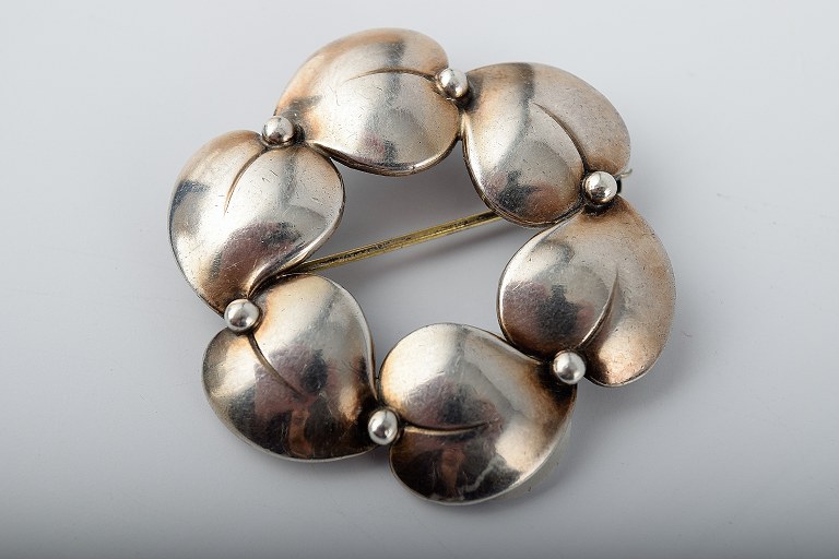 N.E.From sterling silver brooch. 