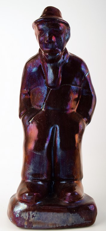 Large and impressive Danish private collection (Total of 42 unique vases, bowls, figurines, etc.)  Soren Kongstrand 1872-1951) and Jens Petersen (1890-1956)