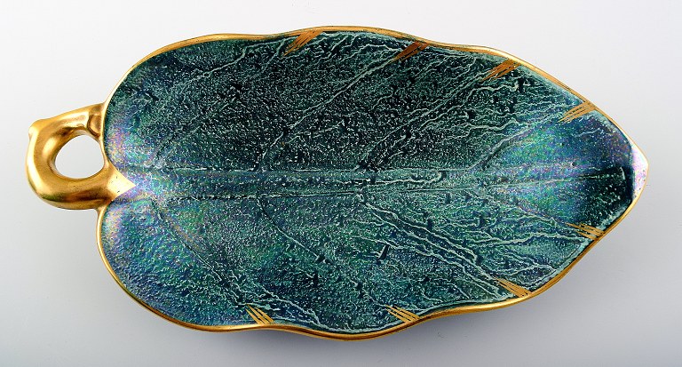 Josef Ekberg, Gustavsberg, bladformet fad.