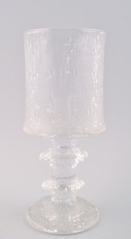 Iittala, Timo Sarpaneva, stort vinglas.
